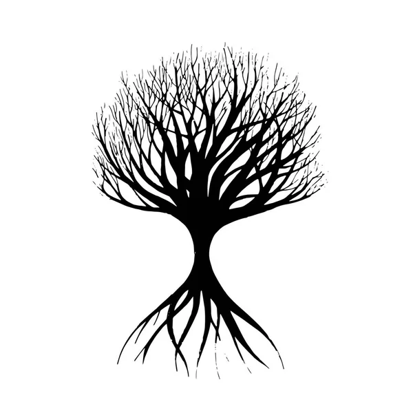 Vektor abstrakt träd. — Stock vektor