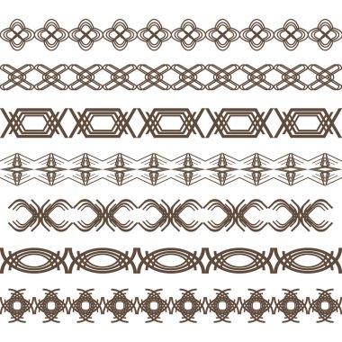 Kenarlık çizgileri kümesi.