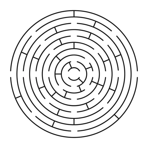 Vector labyrint 63. — Stockvector