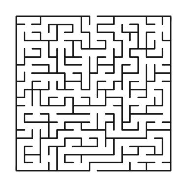 Vektör labirent 71.
