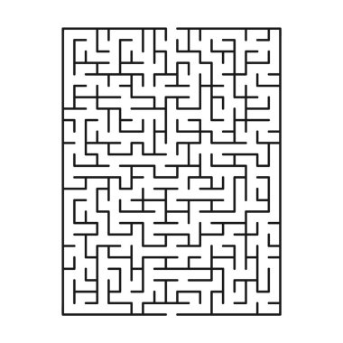 Vektör labirent 145.