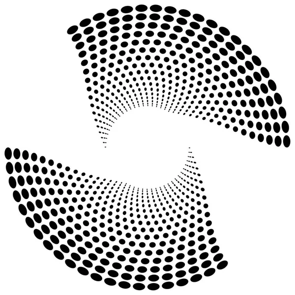 Halftone Dots Arrière-plan. — Image vectorielle