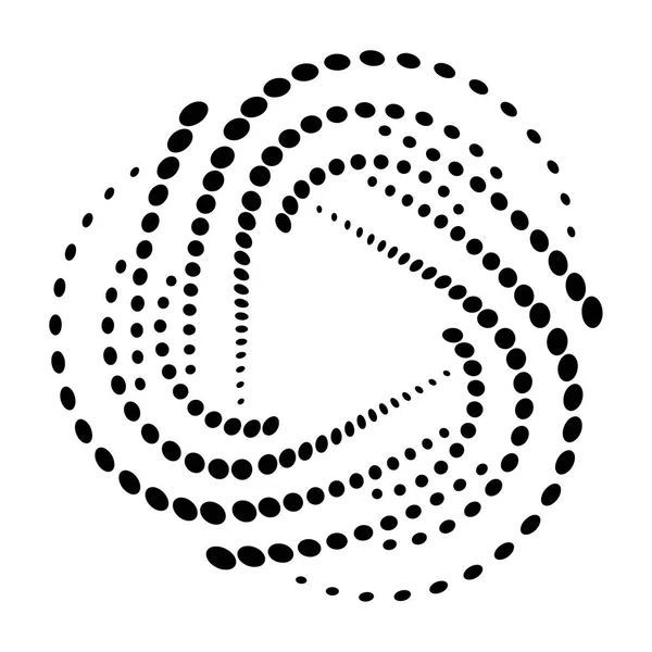 Fondo de círculo abstracto. — Archivo Imágenes Vectoriales