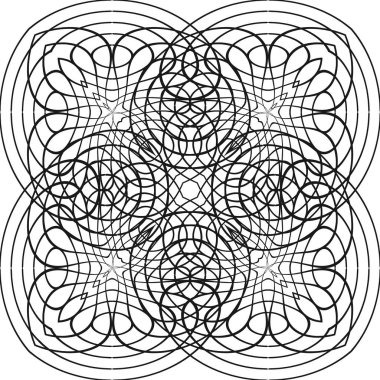 Yaratıcı Arapça desen. Vektör arka plan. Geometrik seamless modeli.