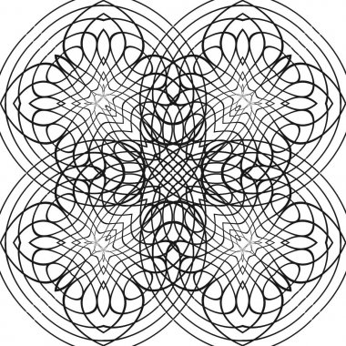 Yaratıcı Arapça desen. Vektör arka plan. Geometrik seamless modeli.