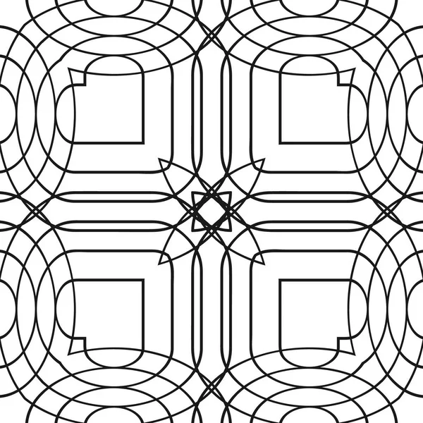 Геометрический Бесшовный Рисунок Векторный Абстрактный Фон — стоковый вектор