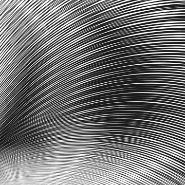 Soyut noktalı çizgiler arka plan. Yaratıcı geometrik arka plan. Vektör modern tasarım doku.