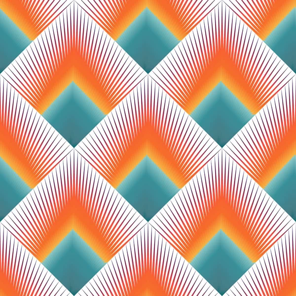 Geometrisches Nahtloses Muster Vektor Abstrakter Hintergrund — Stockvektor