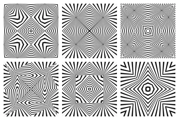 Patrones Geométricos Sin Costura Vector Abstracto Moderno Diseño Negro Blanco — Vector de stock