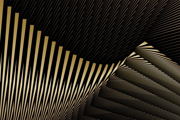 Абстрактный Золотой Узор Динамический Фон Металлическим Эффектом Современная Дизайнерская Текстура — стоковое фото