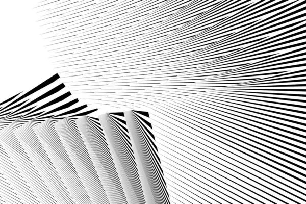 Abstraktní Půltónové Linie Pozadí Geometrický Dynamický Vzor Moderní Design Textury — Stock fotografie