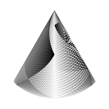 Soyut yarım ton çizgileri arka plan, geometrik dinamik desen, vektör modern tasarım dokusu.