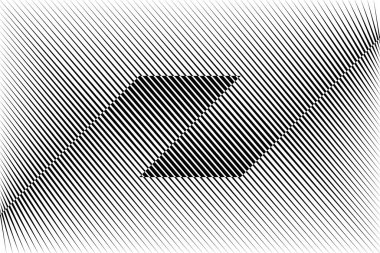 Soyut yarım ton çizgileri arka plan, geometrik dinamik desen, vektör modern tasarım dokusu.