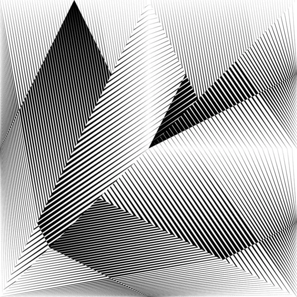 Fondo Líneas Medio Tono Abstracto Patrón Dinámico Geométrico Vector Textura — Archivo Imágenes Vectoriales