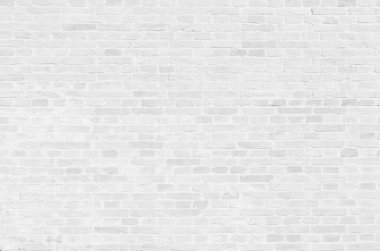 Beyaz tuğla duvar dokusu arkaplanı
