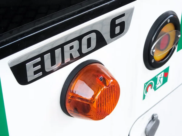 Euro 6 otobüs kentsel ulaşım için etikette