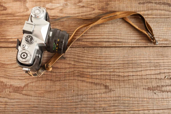 Venedig, Italien - 13. Mai 2017: a zenit em is a vintage film camer — Stockfoto