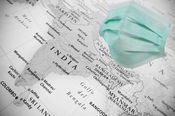 Epidemic Conditions India Area — Stock Photo, Image