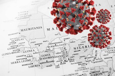 Batı Afrika bölgesi üzerinde salgın hastalıklar