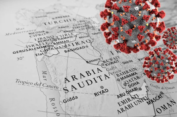 Condições Epidémicas Região Arábia — Fotografia de Stock