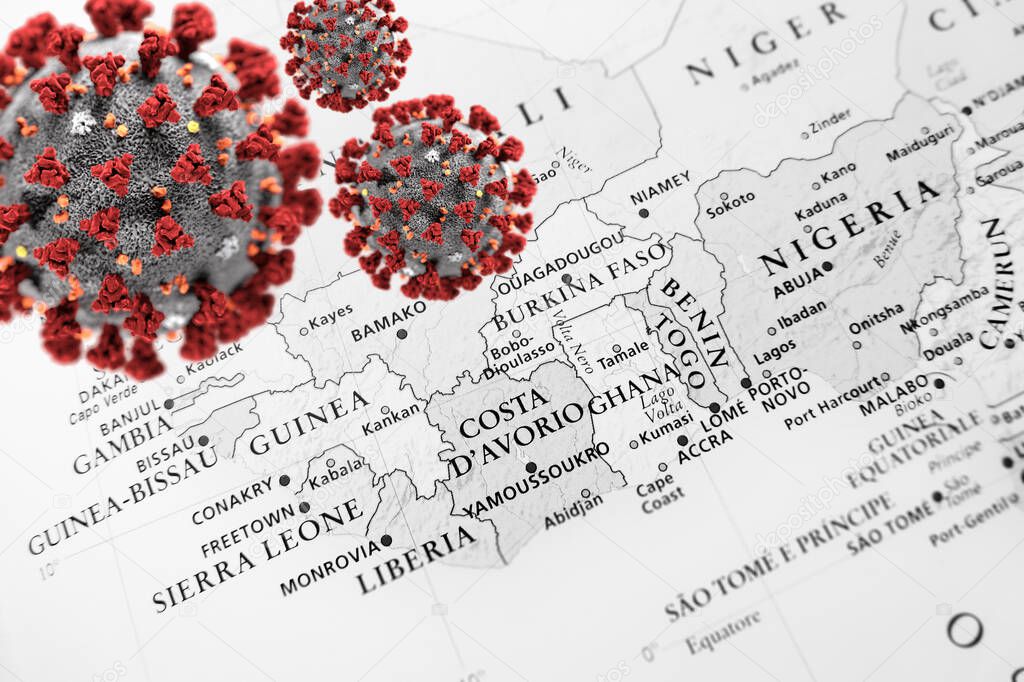 Epidemic conditions over Weastern Africa area