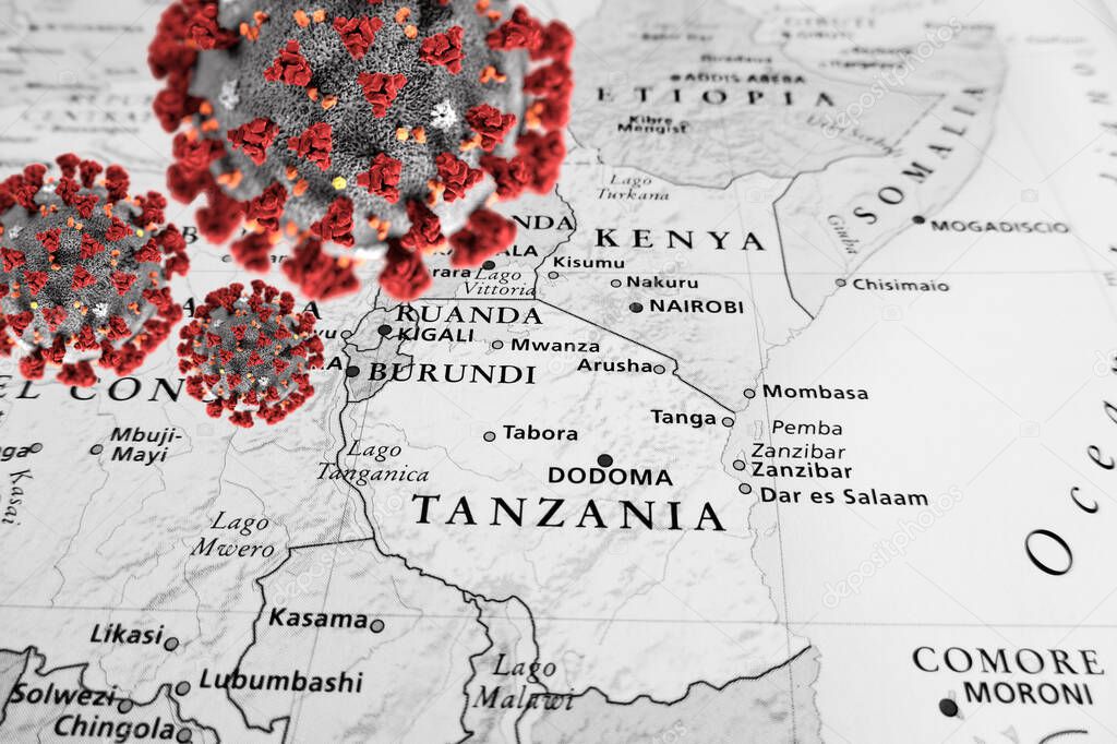 Epidemic conditions over Western Africa area