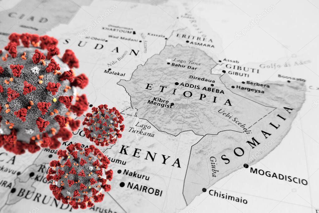 Epidemic conditions over Western Africa area