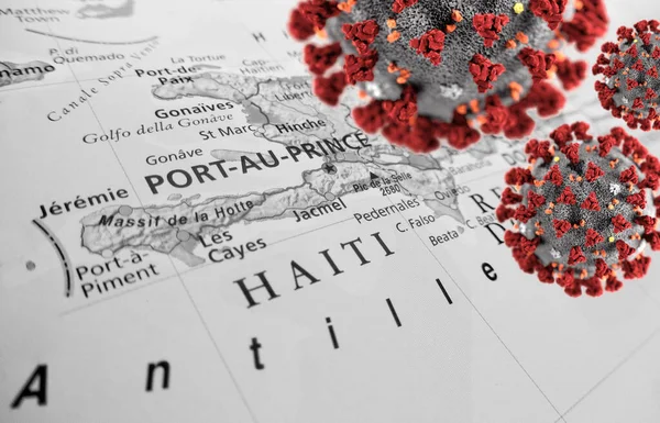 Condições Epidémicas Port Prince — Fotografia de Stock