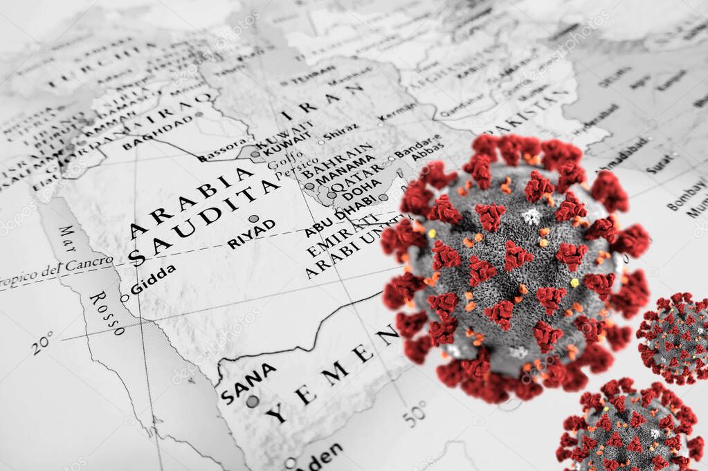 Epidemic conditions over Middle East area