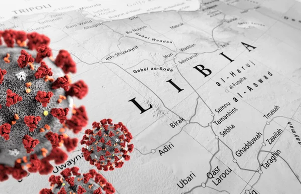 Epidemic Conditions Libya Area — Stock Photo, Image