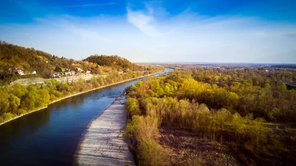 Sava Nehri yakınında Zagreb, Hırvatistan