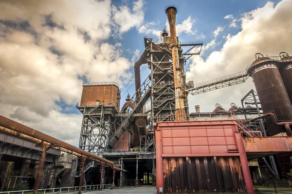 Landschaftspark Duisburg Nord Cultura Industrial Alemanha — Fotografia de Stock