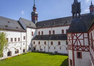 Manastır manastır Eberbach Eltville am Rhein Rheingau o