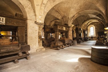 Refectory of the monastery Eberbach  Germany  clipart