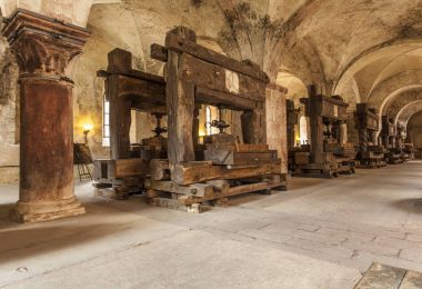 Yemekhane manastır Eberbach Almanya 