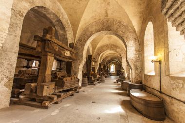 Yemekhane manastır Eberbach Almanya 