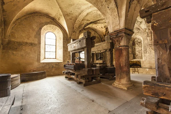 Трапезная монастыря Эбербах Германия — стоковое фото