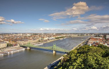 Budapeşte cityscape Macaristan Avrupa'nın başkenti 