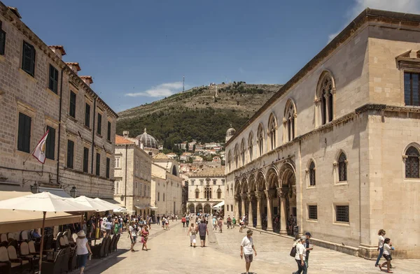 Hırvatistan Dubrovnik eski şehir city ve gezi turist seyahat