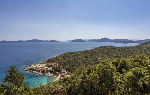 Hırvatistan güzel koyları turistik Sahil Yolu'nda 8