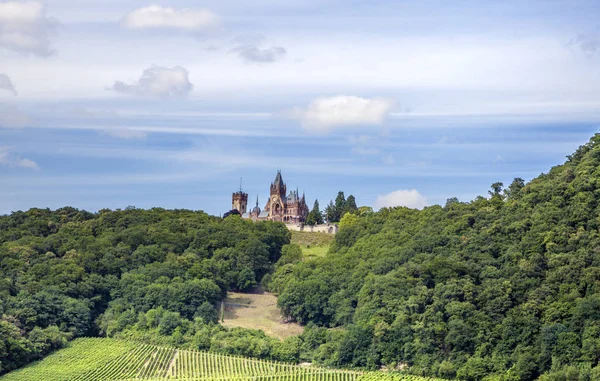 Drachenburg Koenigswinter Siebengebirge Landscape Germany — 图库照片