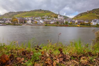 Şarap Köyü Klotten River Moselle Rheinland Pfalz Germa