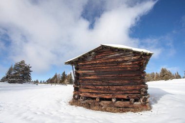 Güney tirol kış manzara adil hava gün 