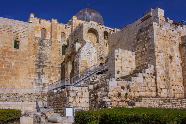 Tempel Monte Paisaje histórico Jerusalén Israel — Foto de Stock