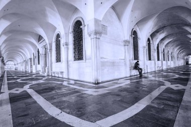 Palazzo Ducale Doge Sarayı yer San Marco Venedik İtalya