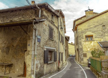 Saint-Jean-Nazaire-en-Royans Auvergne Rhô küçük bir Fransız kasaba