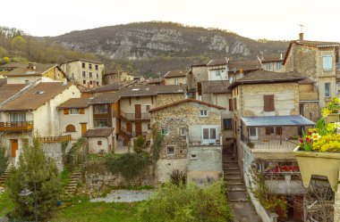 Saint-Jean-Nazaire-en-Royans Auvergne Rhô küçük bir Fransız kasaba