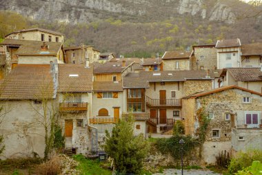 Saint-Jean-Nazaire-en-Royans Auvergne Rhô küçük bir Fransız kasaba