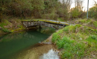 Aquaduct  Saint-Nazaire-en-Royans  in the Auvergne-Rhône-Alpes 