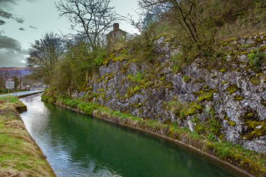 Aquaduct  Saint-Nazaire-en-Royans  in the Auvergne-Rhône-Alpes 
